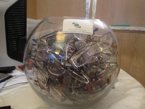 Glasses from London Vision Clinic patients donated to charity