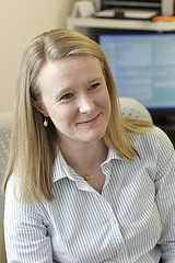 Lead optometrist Alexandra Lyons