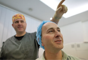 Dan Reinstein and a patient after Laser Eye Surgery