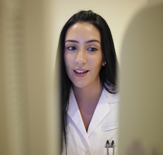 Nurse AnaRita at work