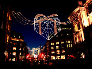 Christmas lights in london
