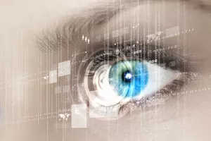 Image of astigmatism and lazy eye