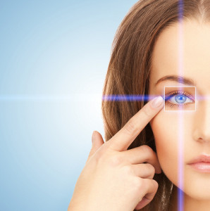 Image of laser eye surgery
