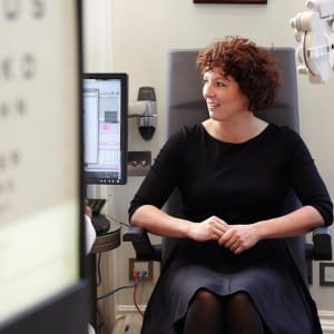Eye assessment at the London Vision Clinic
