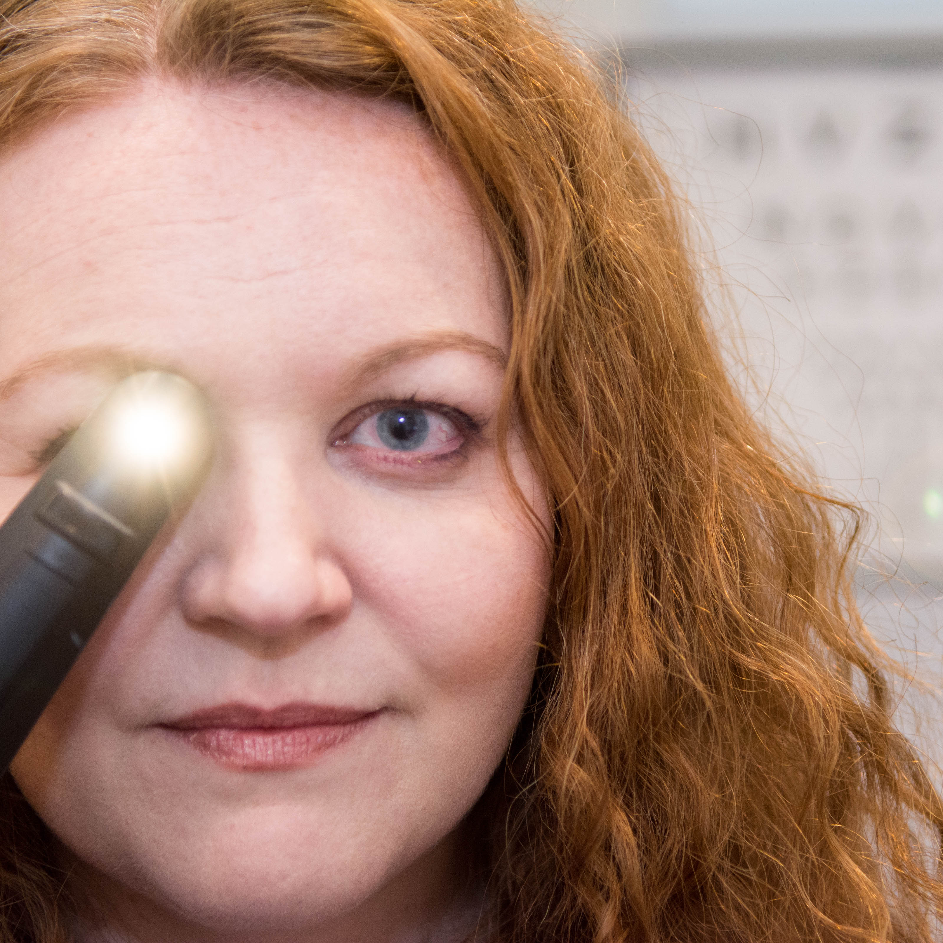 Blurry, hazy & foggy. Not a hangover, but your vision in the morning