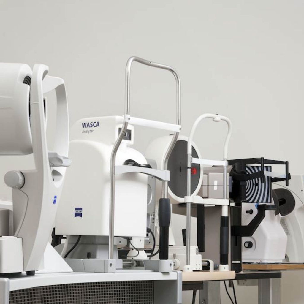 laser eye surgery screening equipment