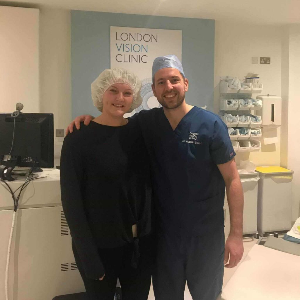 Kate and Alastair in surgery 2